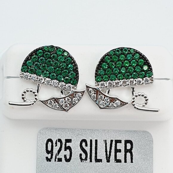 "925 Sterling Silver Cubic Zirconia Earrings, U19254804 - Picture 5 of 11